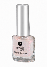 Pink Liquid Chrome Effect