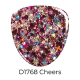 D1768 Cheers Glitter Dip Powder