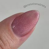 G984 Coming Up Roses Pink 3D Cat Eye Magnetic Gel Polish