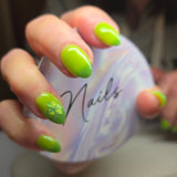 D978 Bellatrix Green Thermo Dip Powder