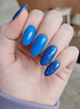 Dip Powder 2023 Advent Day 1 Blue Flake Dip Powder