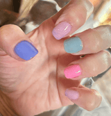 Dip Powder D1385 Hoppy Violet Purple Crème Dip Powder