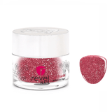 Dip Powder D1387 Sugared Rose Glitter Dip Powder
