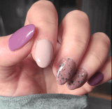 Dip Powder D1489 Midnight Blush Pink Flake Dip Powder