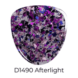 Dip Powder D1490 Afterlight Flake Purple Dip Powder