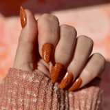 Dip Powder D1508 Showgirl Orange Glitter Dip Powder