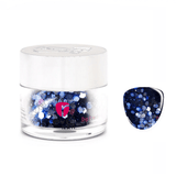 Dip Powder D1596 Frosty Fireworks Dip Powder