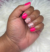 Dip Powder D163 Staff Pink Crème Dip Powder 0.5 oz jar