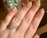 Dip Powder D232 Haute Nude Crème Dip Powder 0.5 oz jar