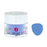 Dip Powder D310 Agave Blue Crème Dip Powder 0.5 oz jar