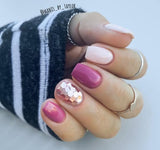 Dip Powder D340 Truth Pink Crème Dip Powder 0.5 oz jar