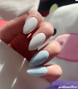 Dip Powder D386 Wonderland White Glitter Dip Powder