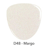 Dip Powder D48 Margo Pink Glitter Dip Powder Pro Product 2 oz jar