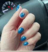 Dip Powder D660 Maverick Blue Glitter Dip Powder