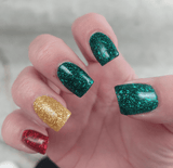 Dip Powder D761 Cocktail Hour Gold Flake Dip Powder 0.5 oz jar