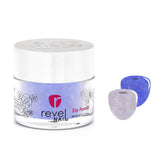 Dip Powder D805 Miss Independent Blue Shimmer Dip Powder