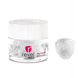 Dip Powder D882 Moonshine Silver Glitter Dip Powder