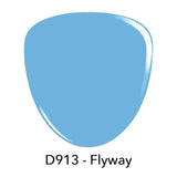 Dip Powder D913 Flyway Blue Creme Dip powder Pro Product 2 oz