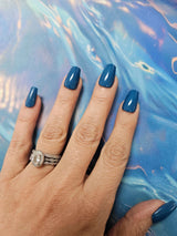 Dip Powder D918 Wavy Blue Creme Dip Powder