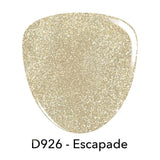 Dip Powder D926 Escapade Gold Glitter Dip powder Pro Product 2 oz