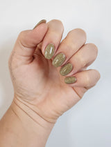 Dip Powder D926 Escapade Gold Glitter Dip powder Pro Product 2 oz
