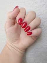 Dip Powder D937 Stiletto Red Creme Dip powder Pro Product 2 oz