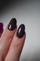 Dip Powder D940 Starstruck Black Glitter Dip Powder