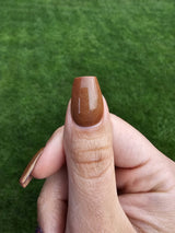 Dip Powder D951 Penny Orange Glitter Dip Powder