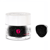 Dip Powder D957 Metropolitan Black Glitter Dip Powder