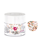 Dip Powder D974 Standing Ovation Holiday Flake Dip Powder 0.5 oz jar