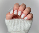 Dip Powder D991 Evermore White Glitter Dip Powder