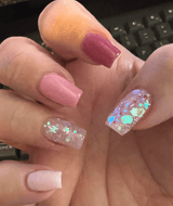 Dip Powder GC15 Spark Pink Glow Dip Powder 0.5 oz jar