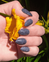 Dip Powder HC5 Dreamer Gray Glitter Dip Powder 0.5 oz jar