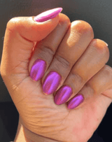 Dip Powder MR7 Legend Purple Glitter Dip Powder 0.5 oz jar