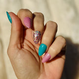 Dip Powder Retro Ornament Wreath | Stocking Stuffer Set