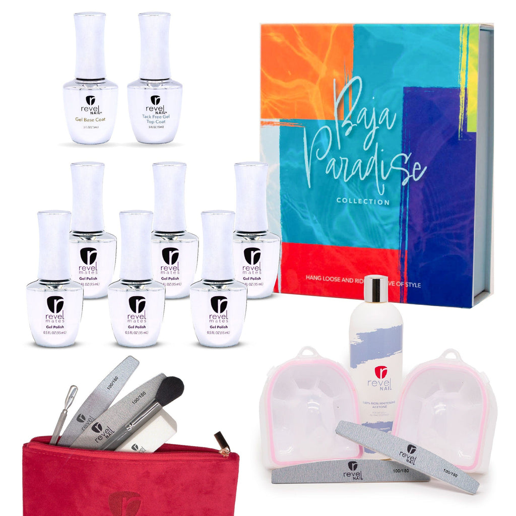 Baja Paradise Gel Polish Starter Kit Revel Nail