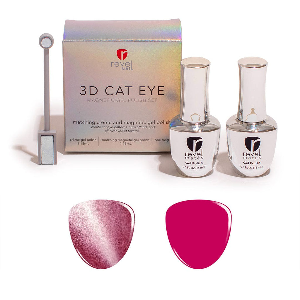 Coming Up Roses 3D Cat Eye Magnetic Gel Polish Duo – Revel Nail