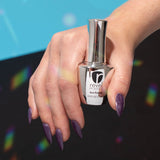 Gel Polish G877 Whirled View Purple Chrome Gel Polish