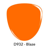 Gel Polish G932 Blaze Orange Creme Gel Polish