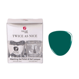 Gel Polish GP925 Peacock Gel and Nail Polish Duo