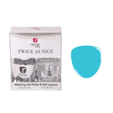 Gel Polish GPS2511 Baybreeze | Gel Polish + Nail Polish Duo Set