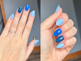 D915 Intercoastal Blue Creme Dip Powder