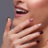 Press Ons Wine Tasting | Gloss Short Square Press-On Nails