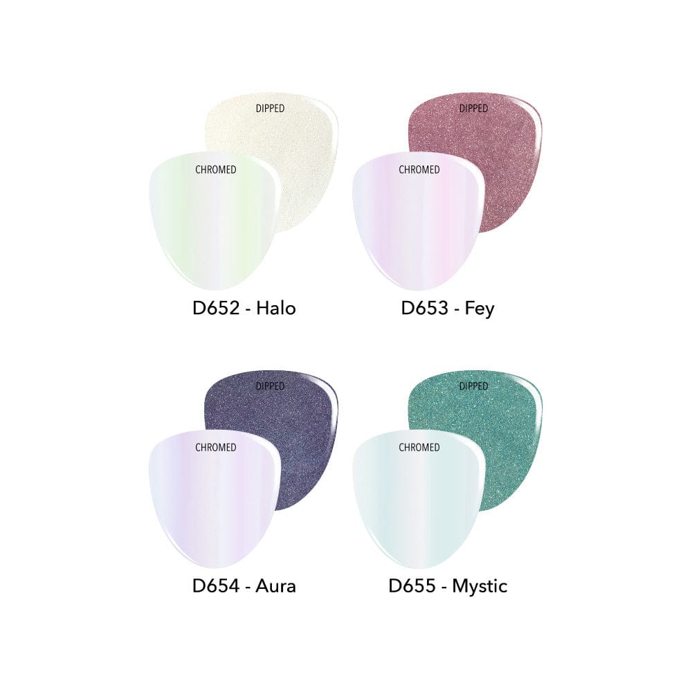 Buy Revel NailDip Powder - Chrome Glitter Dip Powder for Nails, Chip  Resistant Dip Nail Powder with E and Calcium, DIY Manicure, 8-Pack Online  at desertcartIsrael