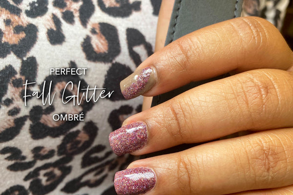 How to Get the Perfect Fall Glitter Ombre