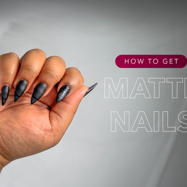 How to Get Matte Nails with Dip Powder – Revel Nail - Revel Nail Blog