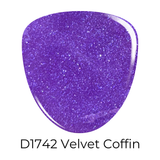 D1742 Velvet Coffin Dip Powder
