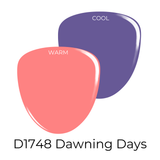 D1748 Dawning Days Sheer Mood Changing Dip Powder