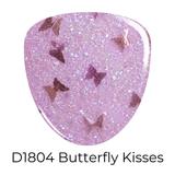 D1804 Butterfly Kisses Glitter Dip Powder