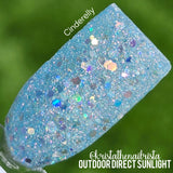 D1736 Cinderelly Glitter Dip Powder